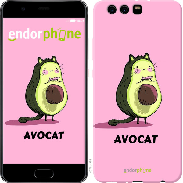 

Чехол на Huawei P10 Plus Avocat 4270t-963, 2D пластик