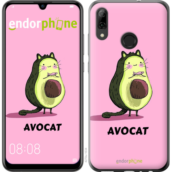 

Чехол на Huawei P Smart 2019 Avocat 4270m-1634, Пластик матовый