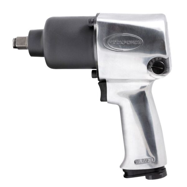 

Пневмогайковерт ударныйTwin Hammer 1/2 (922Нм,8000rpm,119л/мин,6.3bar) ROCKFORCE RF-825410