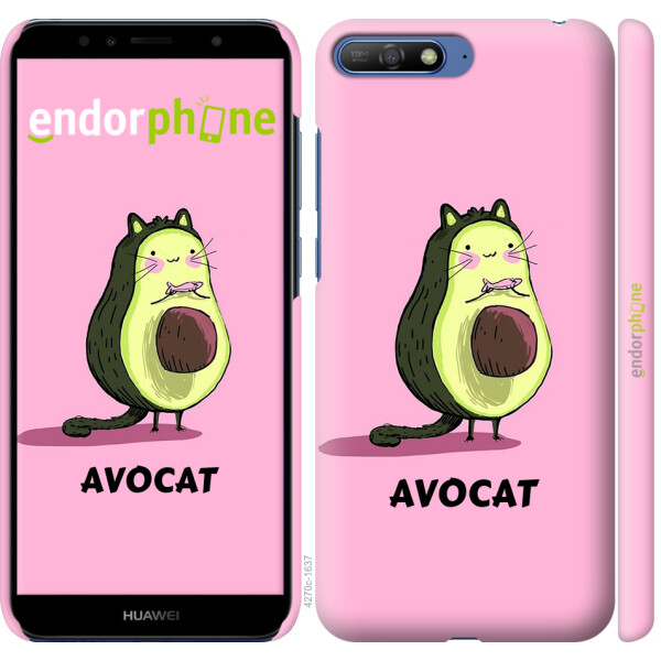 

Чехол на Huawei Y6 2018 Avocat 4270m-1637, Пластик матовый