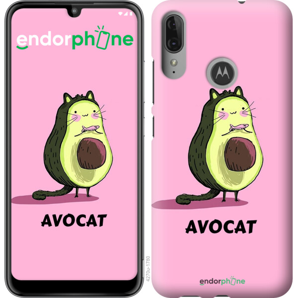 

Чехол на Motorola Moto E6 Plus Avocat 4270u-1780, Силикон