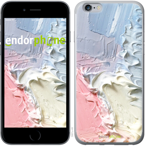 

Чехол на iPhone 6 Plus Пастель 3981u-48, Силикон