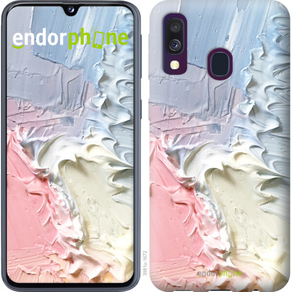 

Чехол на Samsung Galaxy A40 2019 A405F Пастель 3981t-1672, 2D пластик