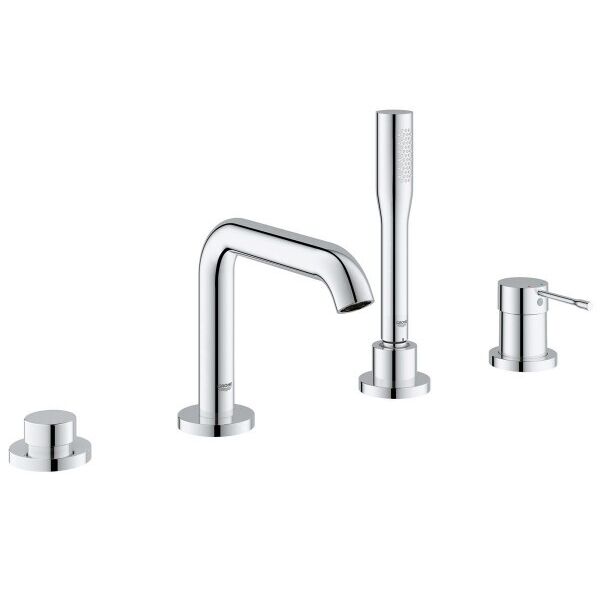 

Смеситель для ванны и душа на четыре отверстия однорычажный Grohe ESSENCE NEW 19578001 (25588)