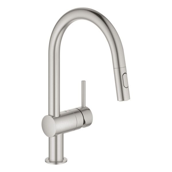 

Кухонный смеситель однорычажный Grohe EX Minta 32321DC2 хром (39978)