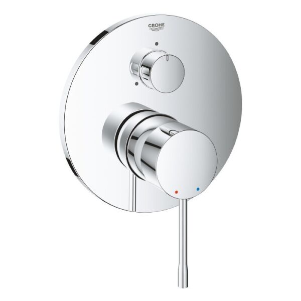 

Смеситель для ванны скрытого монтажа на три потребителя Grohe Essence 24092001 хром (54188)