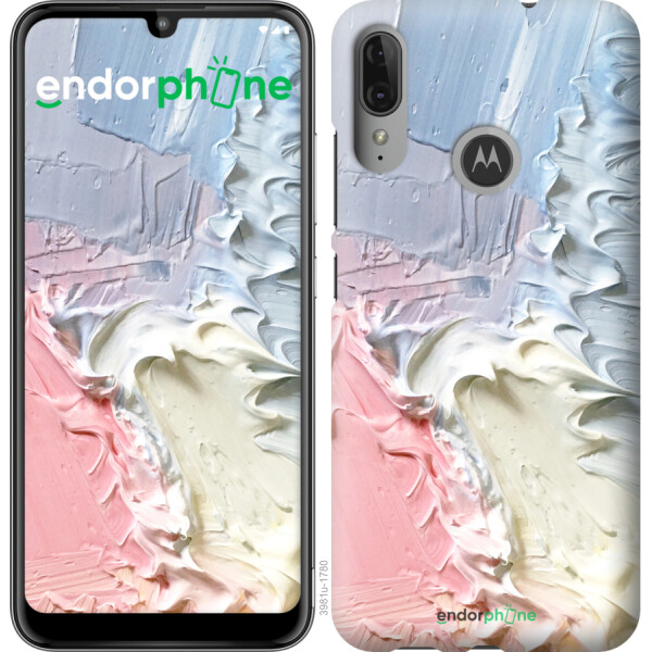 

Чехол на Motorola Moto E6 Plus Пастель 3981u-1780, Силикон