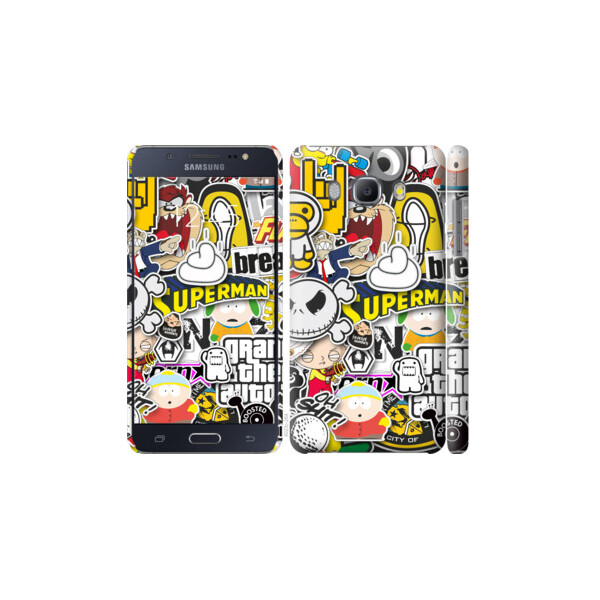 

Чехол на Samsung Galaxy J5 (2016) J510H Popular logos 4023c-264, Пластик глянцевый