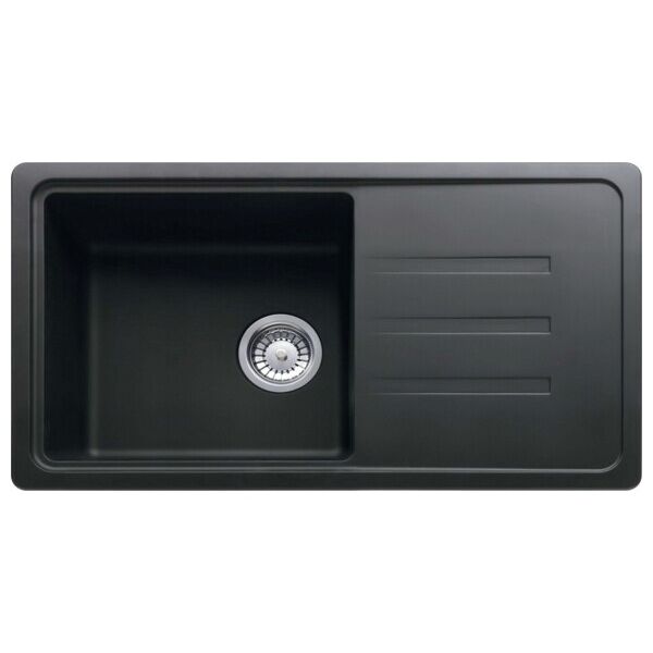 

Гранитная мойка Smart House Levi black
