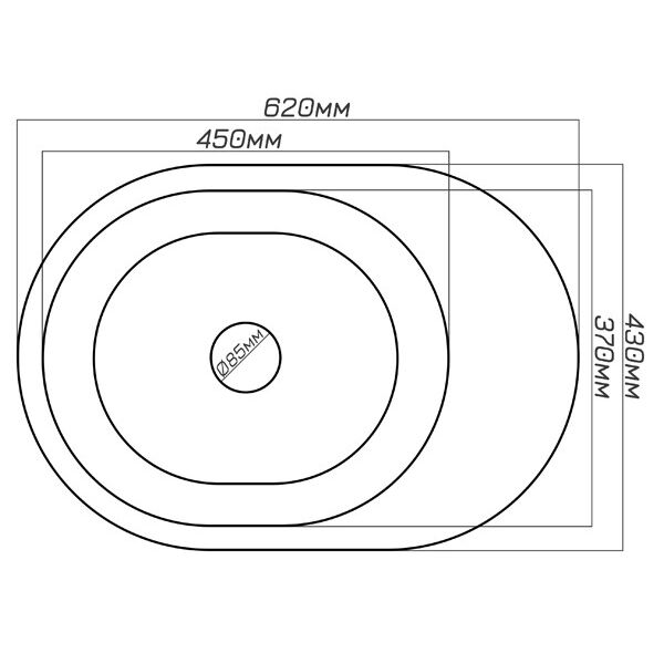 

Гранитная мойка Smart House lami gray