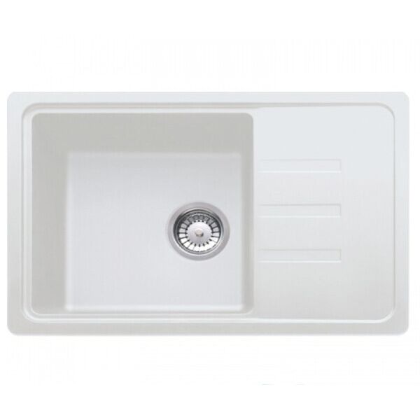 

Гранитная мойка Smart House Parma white