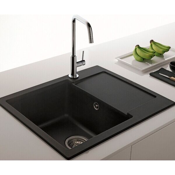 

Гранитная мойка Smart House Donato black
