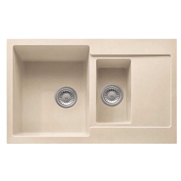 

Гранитная мойка Smart House Corsa beige