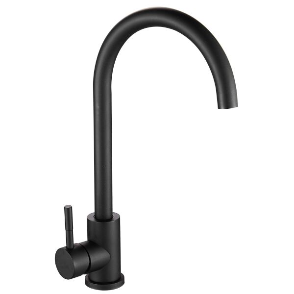

Кухонный смеситель ROZZY JENORI RAINBOW RBSS556-8В черный матовый (77357)
