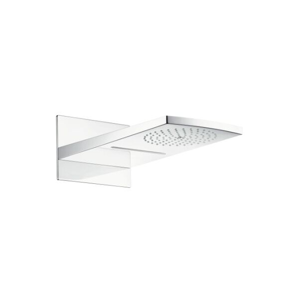 

Верхний душ с каскадным изливом HANSGROHE RAINDANCE RAINFALL 28433400 хром/белый (68273)