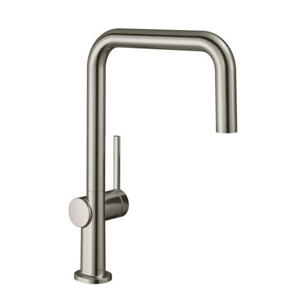 

Смеситель для кухни однорычажный Hansgrohe TALIS M54 220 72806800 сталь (77511)