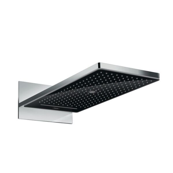 

Верхний душ Hansgrohe Rainmaker Select 580 3jet 24001600 чёрное стекло (77646)