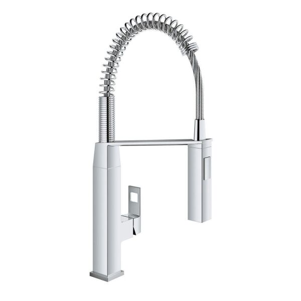 

Кухонный смеситель с пружиной GROHE EUROCUBE 31395DC0 (56997)