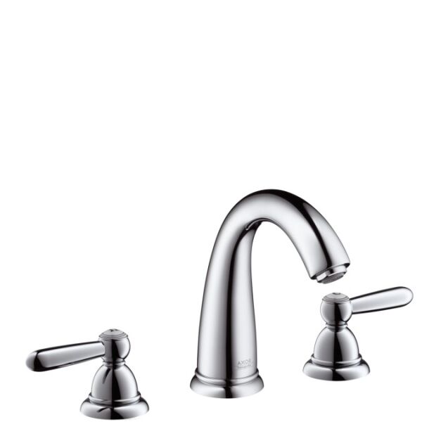 

Смеситель для раковины на 3 отверстия Axor Carlton 17134090 хром/золото (68384)