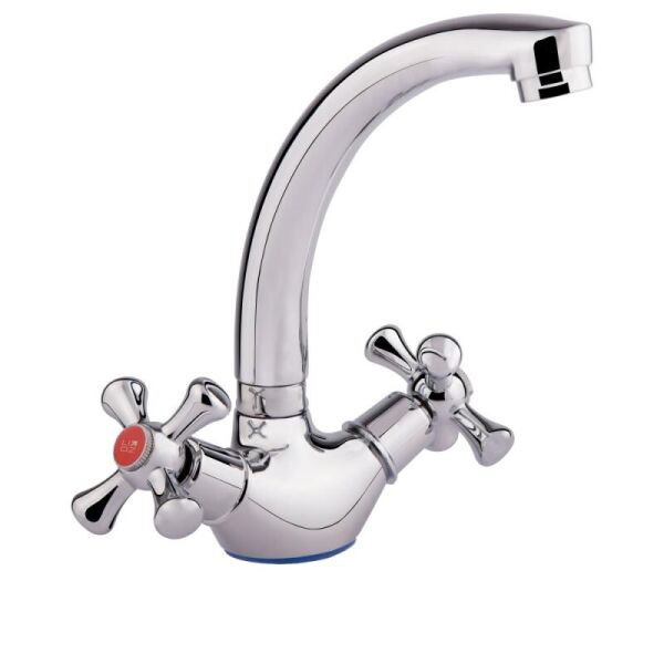 

Смеситель для кухни двухвентильный Lidz (CRM)-30 21 271 02 LIDZCRM302127102 хром (80282)