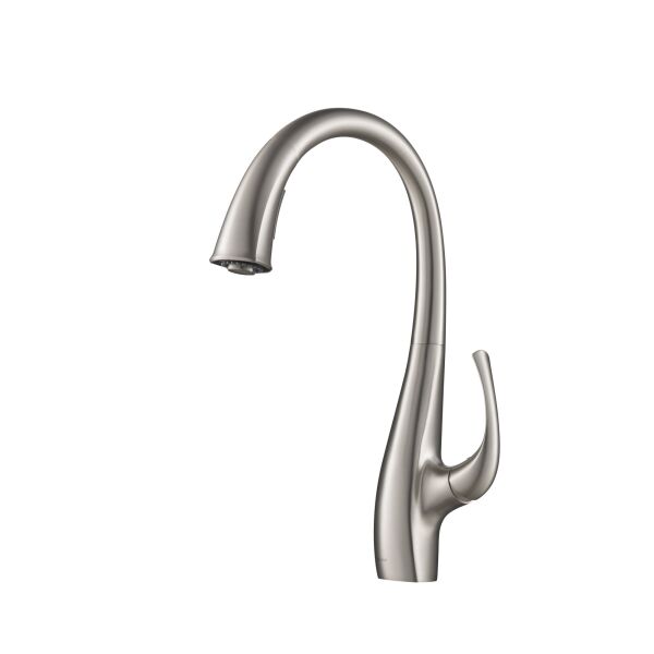 

Кухонный смеситель с лейкой KRAUS ANSEL KPF-1675SFS нержавеющая сталь (77810)