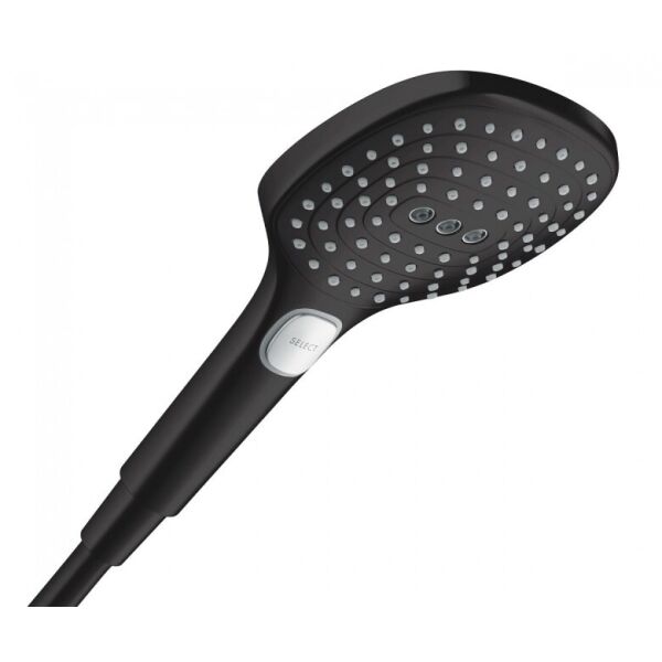 

Ручной душ 120 3jet HANSGROHE Raindance Select E 26520670 матовый чёрный (76300)