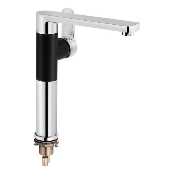 

Смеситель для кухни Qtap Eco QTECOCRB007F хром/черный (79543)