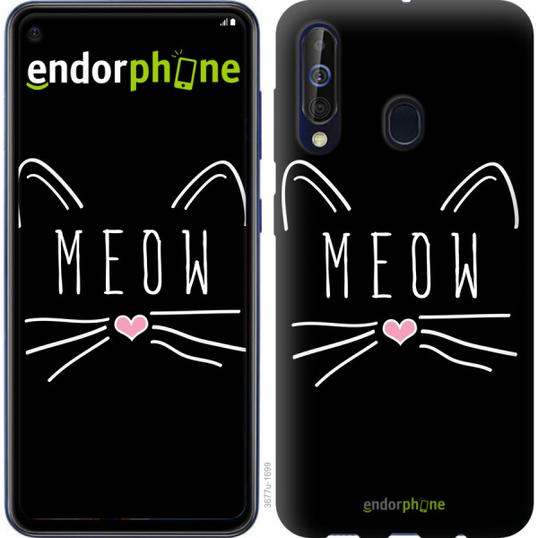

Чехол на Samsung Galaxy A60 2019 A606F Kitty 3677u-1699, Силикон