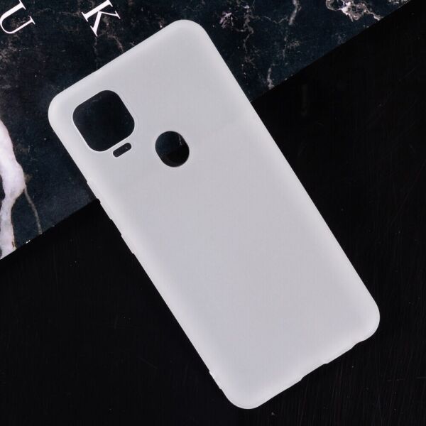 

Чехол Fiji Line для ZTE Blade V2020 силикон бампер прозрачный белый