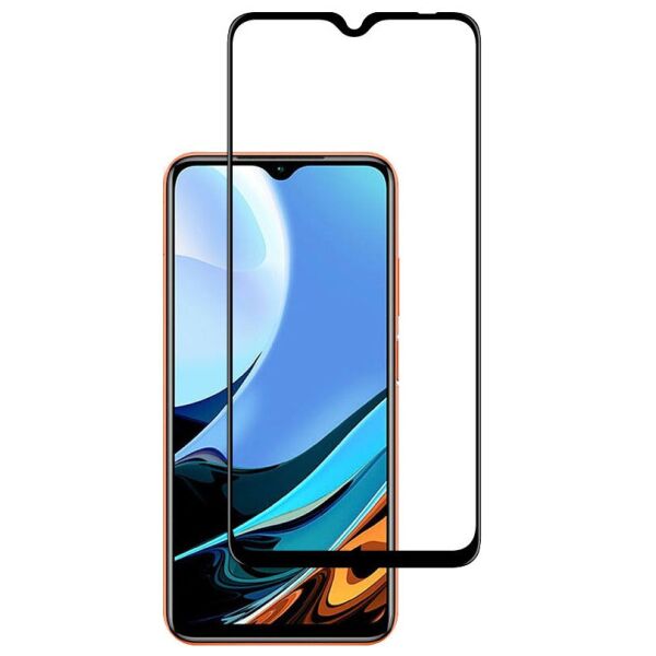 

Защитное стекло LUX для Xiaomi Redmi 9T Full Сover черный 0,3 мм в упаковке