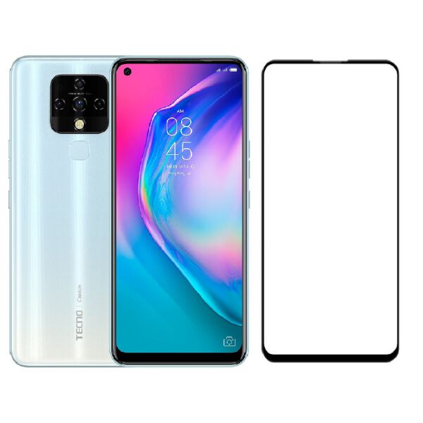 

Защитное стекло LUX для Tecno Camon 16 SE (CE7J) Full Сover черный 0,3 мм в упаковке