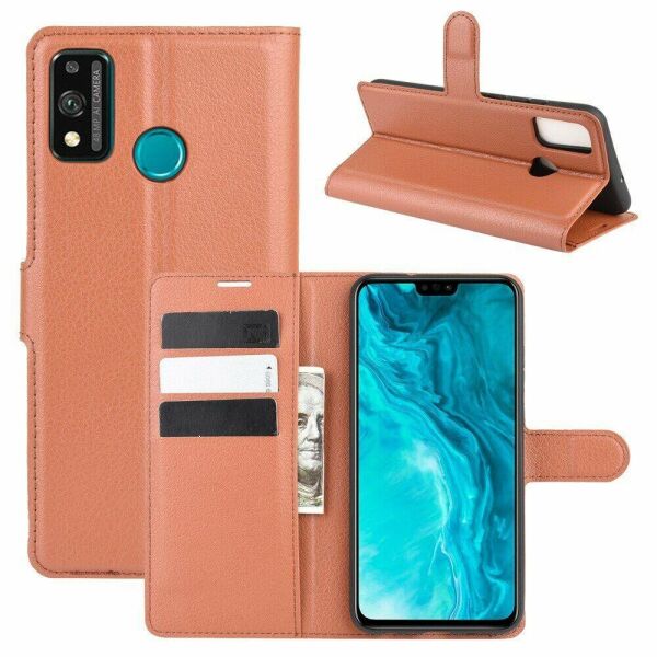 

Чехол Fiji Luxury для Honor 8X книжка коричневый