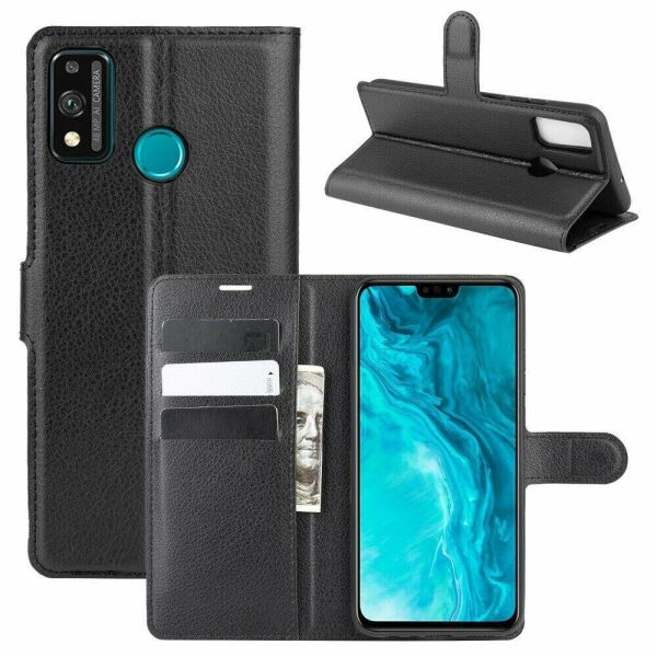 

Чехол Fiji Luxury для Honor 9X Lite книжка черный