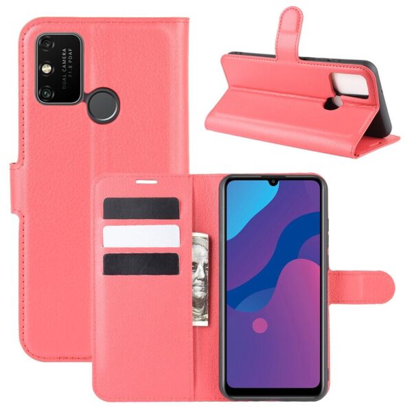 

Чехол Fiji Luxury для Honor Play 9A книжка красный