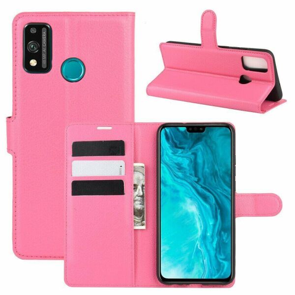

Чехол Fiji Luxury для Honor 9X Lite книжка розовый