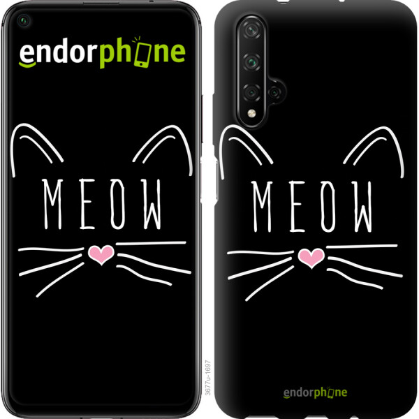 

Чехол на Huawei Honor 20 Kitty 3677u-1697, Силикон