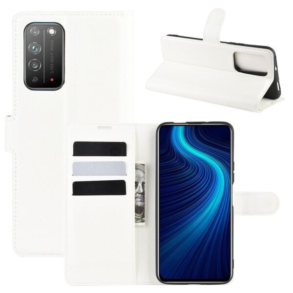 

Чехол Fiji Luxury для Honor X10 / X10 Pro книжка белый