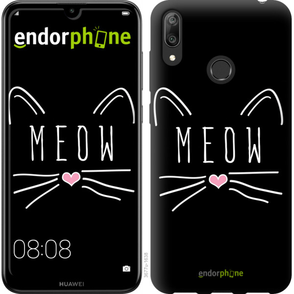 

Чехол на Huawei Y7 2019 Kitty 3677u-1638, Силикон