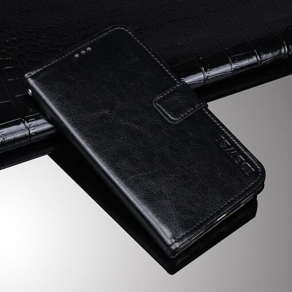 

Чехол Fiji Leather для Xiaomi Redmi 10X 4G книжка с визитницей черный