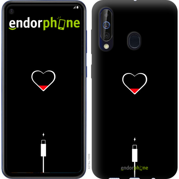 

Чехол на Samsung Galaxy A60 2019 A606F Подзарядка 4274u-1699