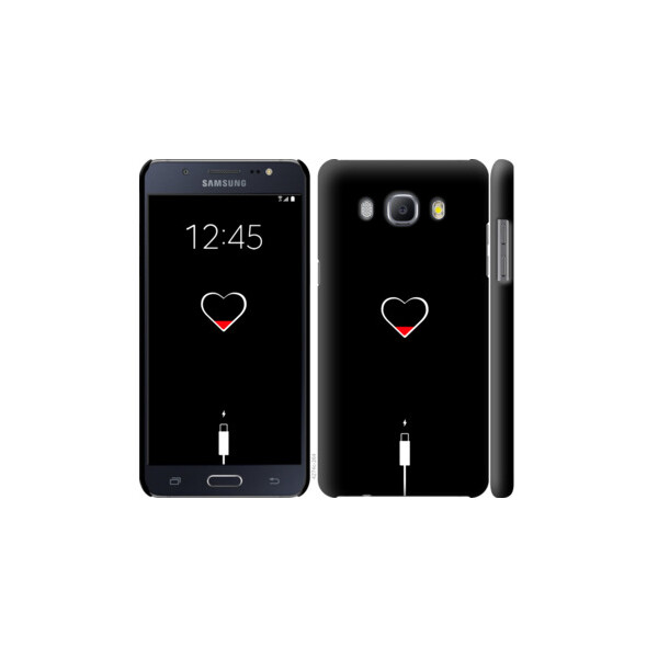 

Чехол на Samsung Galaxy J5 (2016) J510H Подзарядка 4274c-264, Пластик глянцевый
