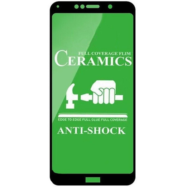 

Защитное стекло-пленка Fiji Ceramics для Huawei Y6 2018 / Y6 Prime 2018 черный Full Glue 0,26 мм в упаковке