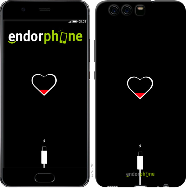 

Чехол на Huawei P10 Подзарядка 4274c-780, Пластик глянцевый