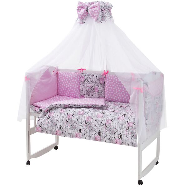 

Детская постель Babyroom Classic Bortiki-01 розовый 624688