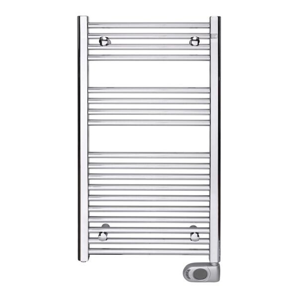 

Электрический полотенцесушитель Zehnder Aura 906 x 500 мм хром 200 Вт со скрытым подключением (PBECZ-090-50-MQ-HID)
