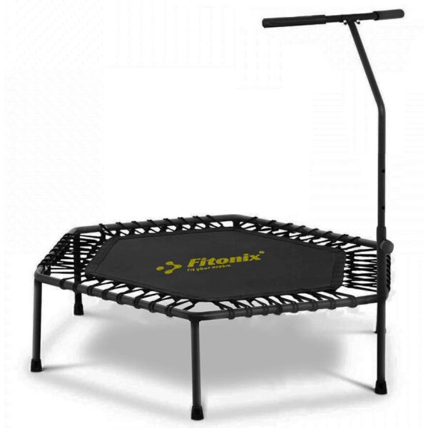 

Батут фитнес Fitonix 132 см с ручкой черный