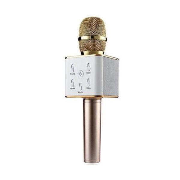 

Беспроводной микрофон караоке bluetooth Q7 Gold MicGeek