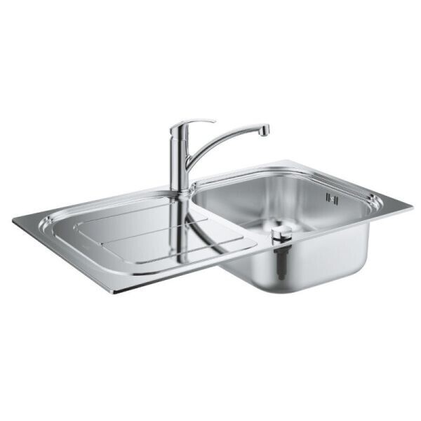 

Набор кухонная мойка K300 Grohe EX Sink 31565SD0 и смеситель Eurosmart 33281002