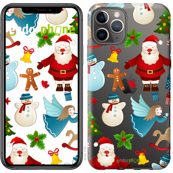 

Чехол на iPhone 11 Pro Новогодний 1 4614c-1788, Пластик глянцевый