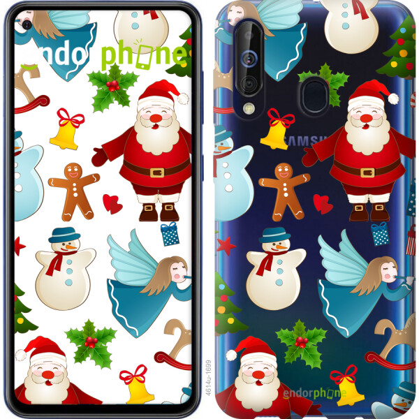 

Чехол на Samsung Galaxy A60 2019 A606F Новогодний 1 4614u-1699